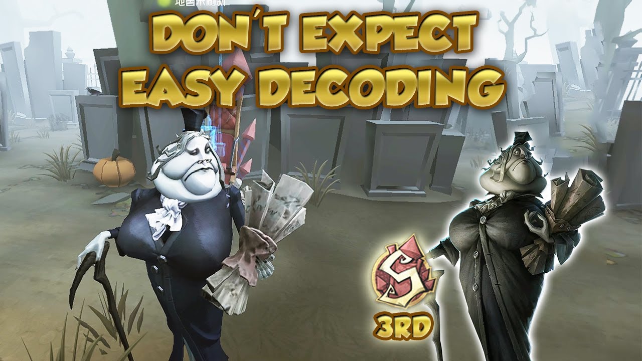 (3th Clerk) Don't Expect Easy Decoding | Identity V | 第五人格 |제5인격|アイデンティティV | Clerk