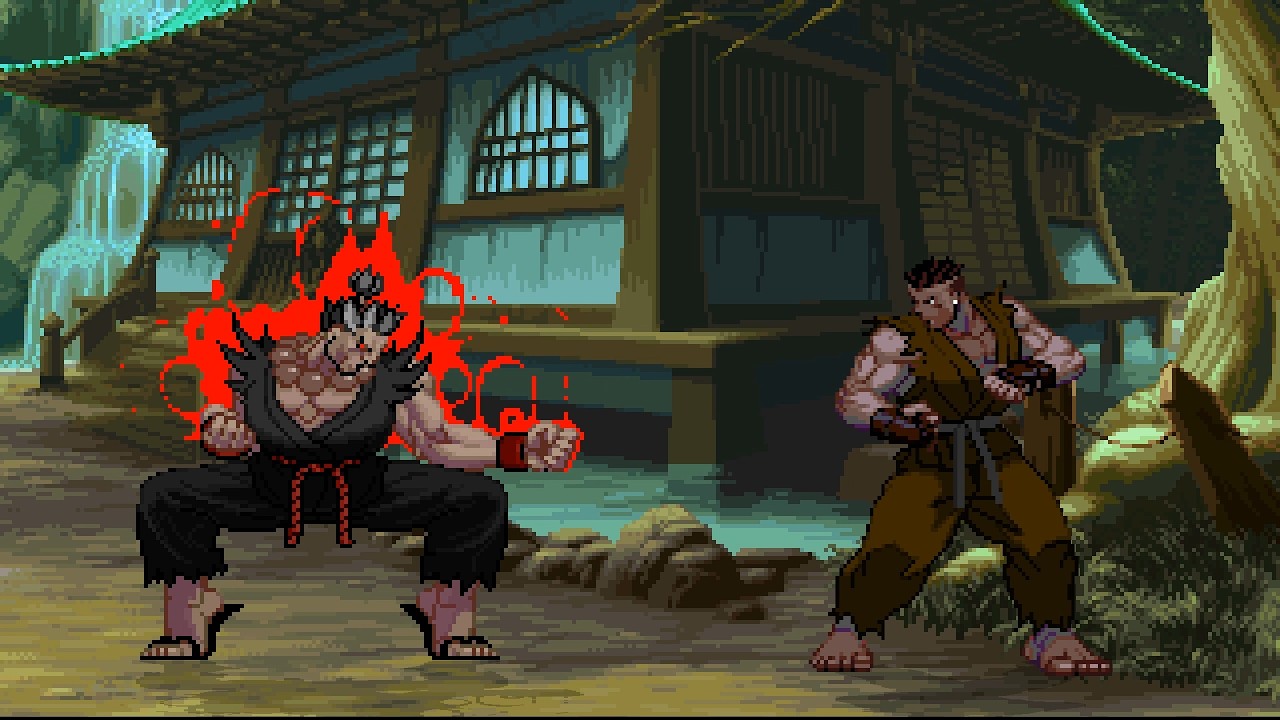 MUGEN - Nightmare Akuma vs. Dark Sean - Download