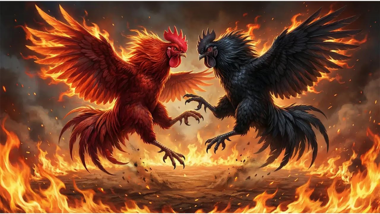 Burning Arena: Ultimate Rooster Showdown | Fire Duel of the Feathered Warriors