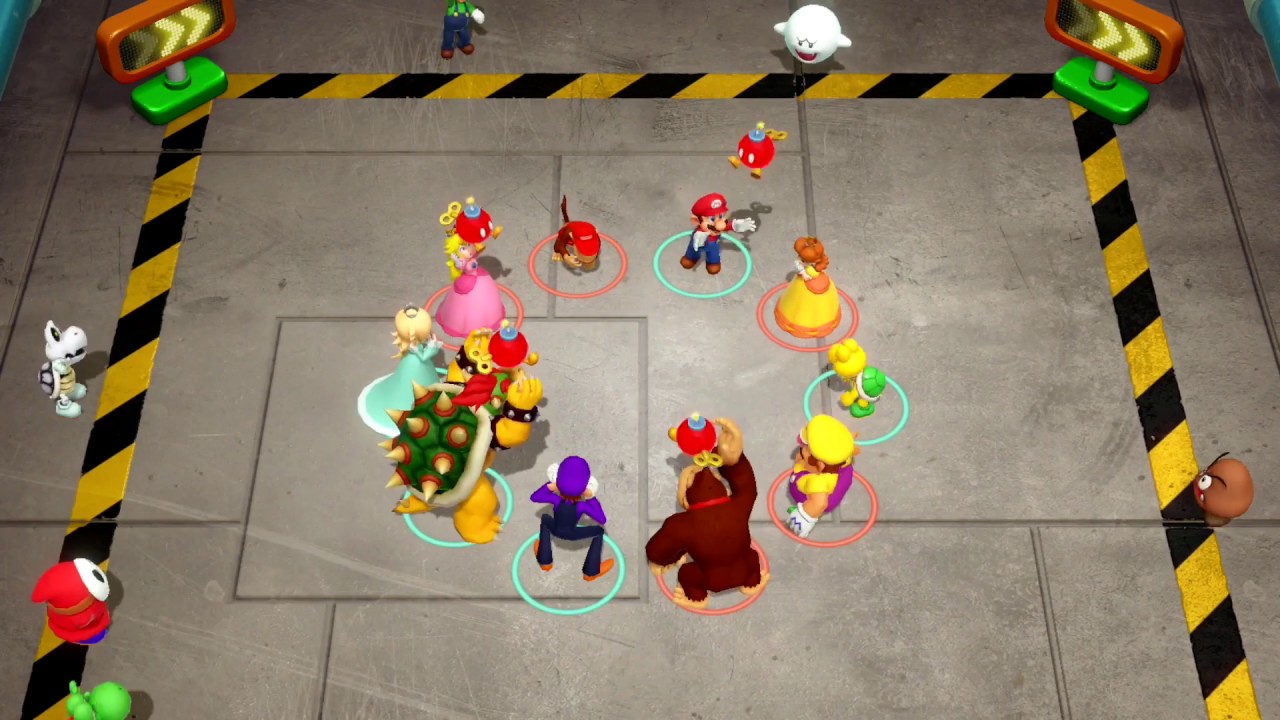 Super Mario Party - All Survival Minigames (Peach Gameplay) | MarioGamers