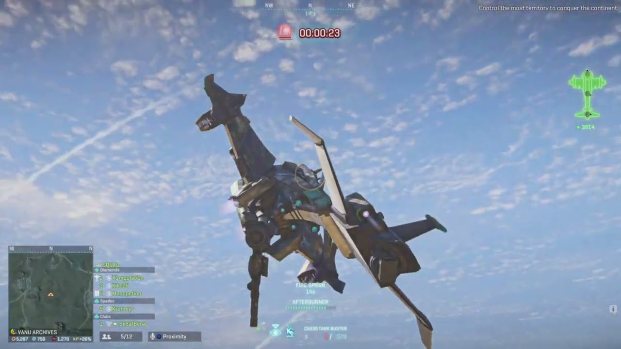 Planetside 2 Liberator Montage (41 vehicle/infantry kills) April 2025