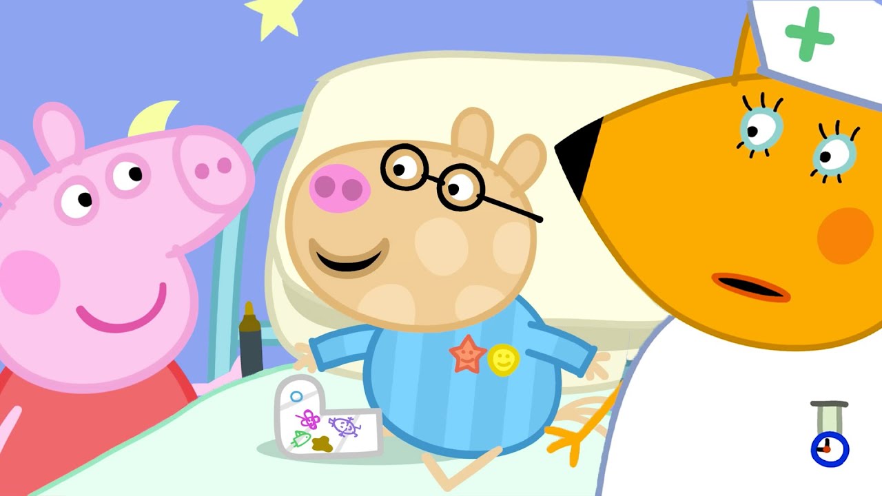 Besuch im Krankenhaus 🏥 Peppa-Wutz Volle Episoden | Cartoons Für Kinder