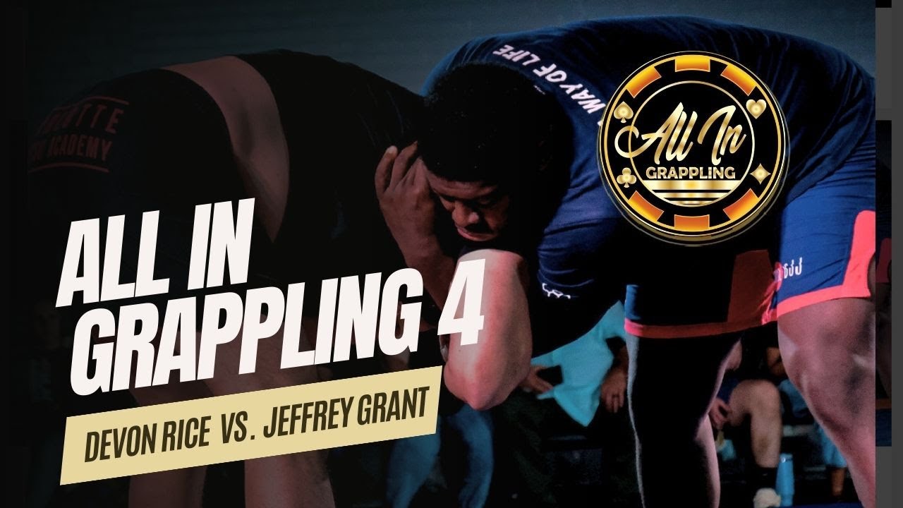 Grappling Superfight | Jeffrey Grant vs Devon Rice | All In Grappling 4