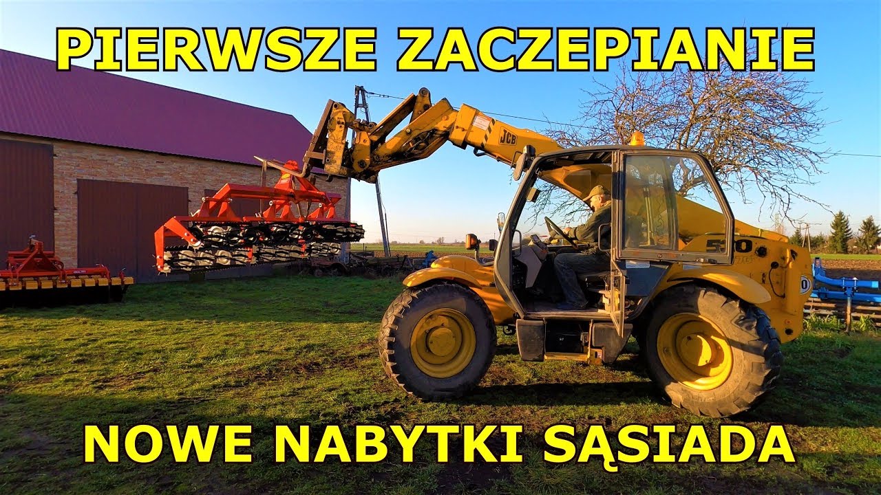 Sąsiad Kupił Talerz&oacute;wkę Lemtech oraz Wał Strunowy / Rozładunek VLOG