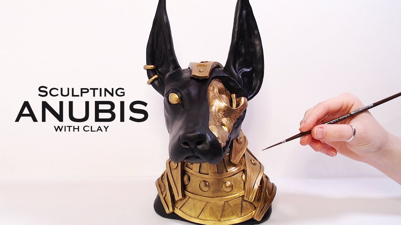 I made an Anubis Sculpture