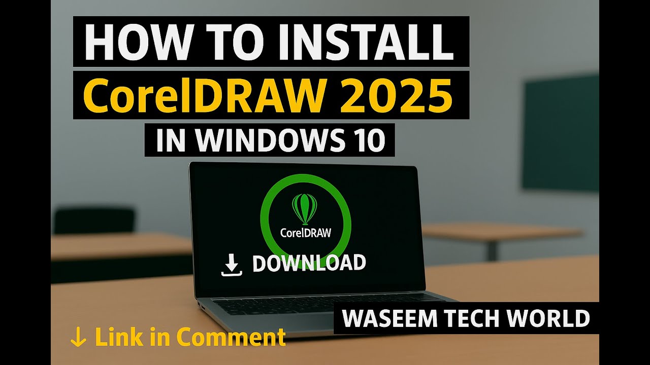 The BEST Way to Install CorelDRAW 2025 on Windows 10/11