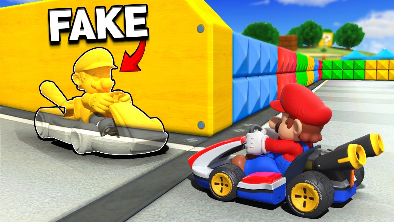 IMPOSTER Hide & Seek in Mario Kart