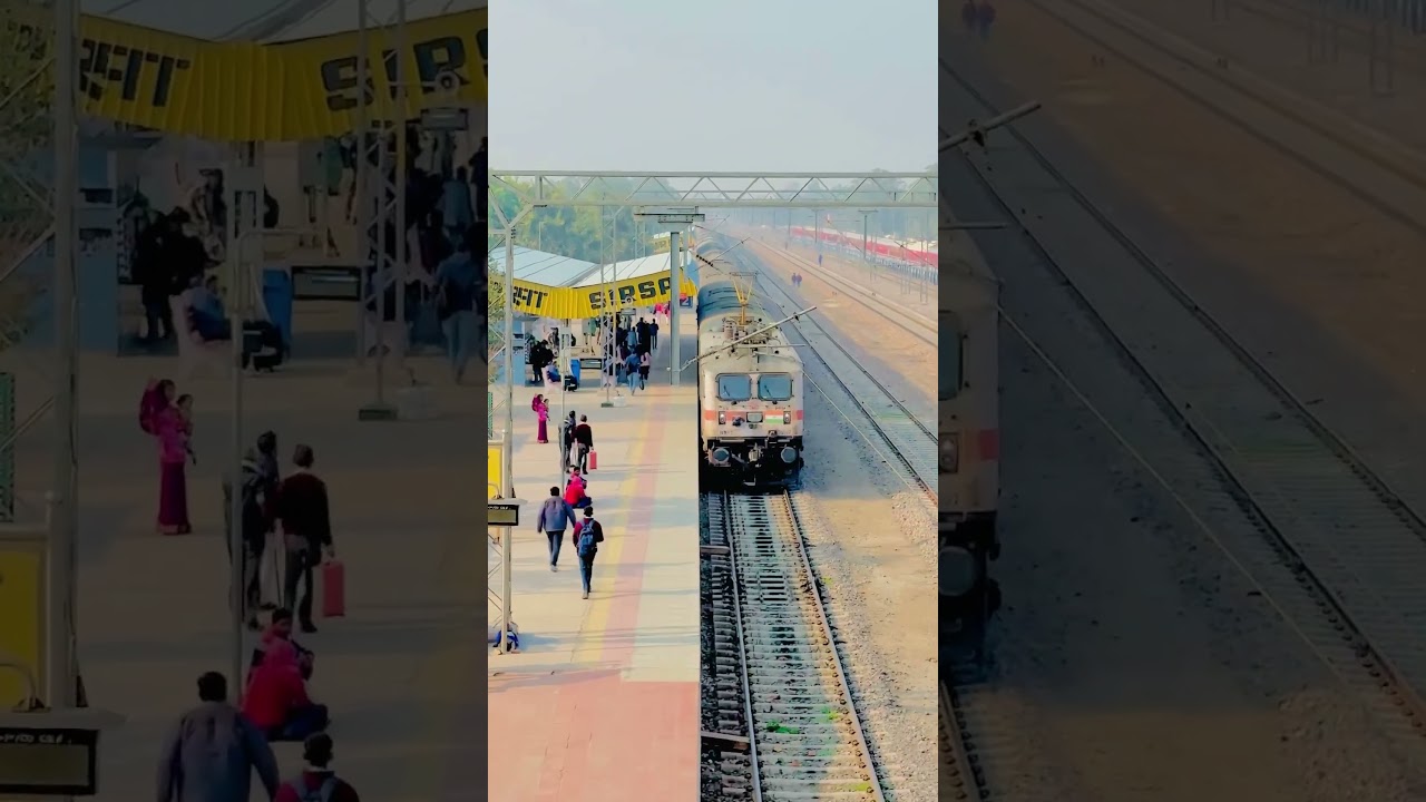 Sirsa To Hisar 🚂 #haryana #sirsa #train #hisar #gorakhpur #delhi #railway