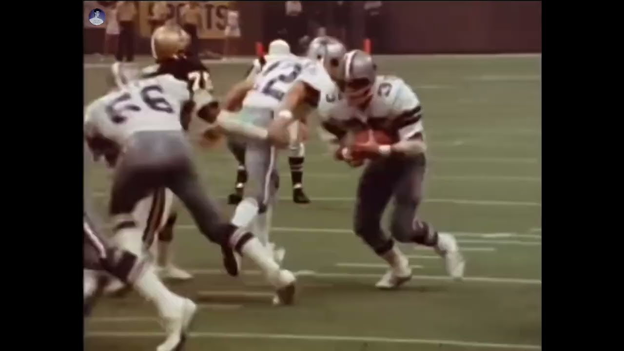 1976 Dallas Cowboys vs New Orleans Saints Week 2