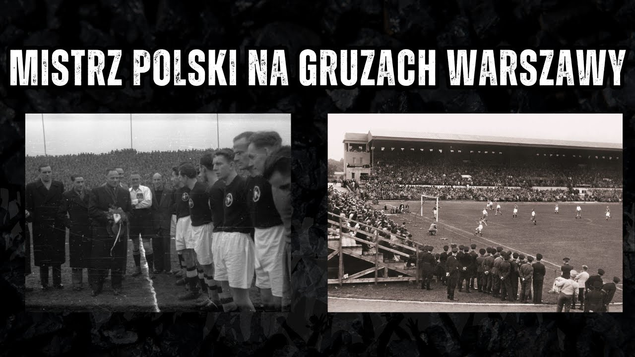 Polonia Warszawa 1946 - historia mistrza Polski na gruzach stolicy