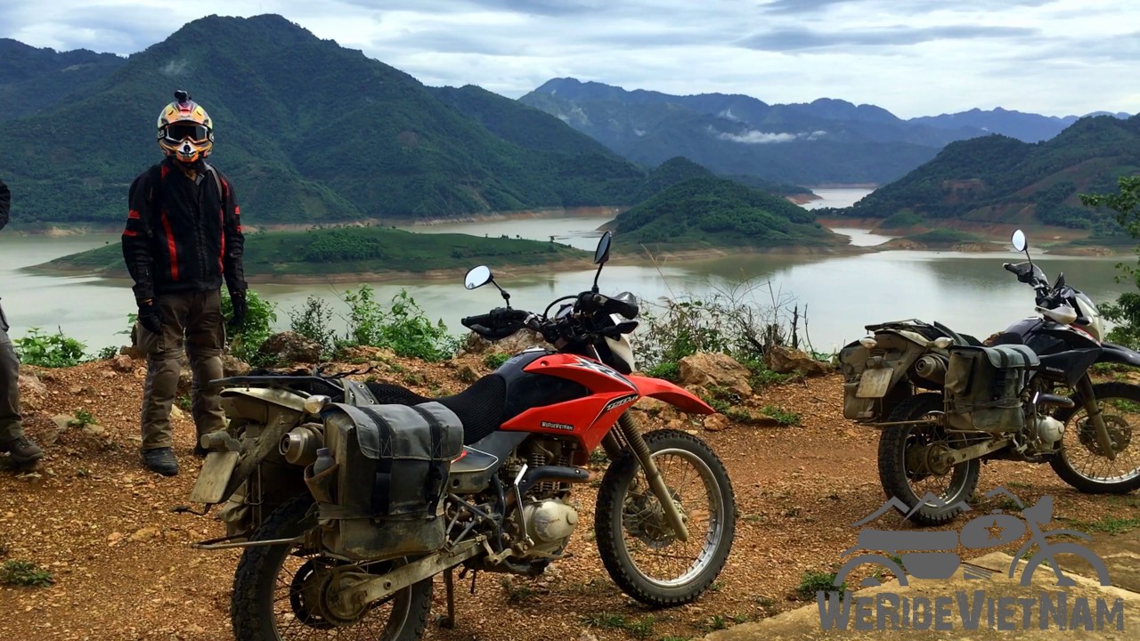 We Ride Vietnam - Drone footage  South West Tour / One day in Mai Chau town