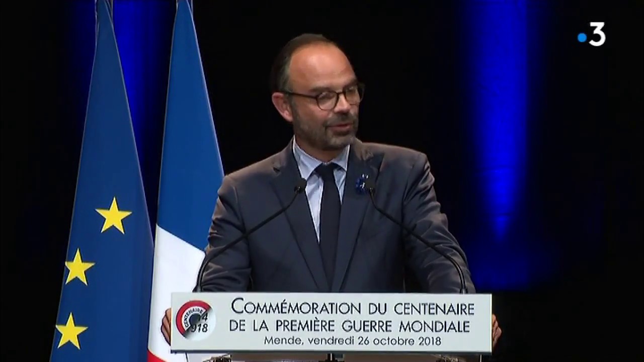 Loz&egrave;re : hommage d'Edouard Philippe &agrave; Augustin Tr&eacute;buchon au Malzieu