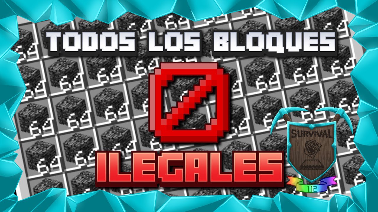 Survival 1.12 Ep156, Consigo TODOS los bloques ILEGALES de Minecraft