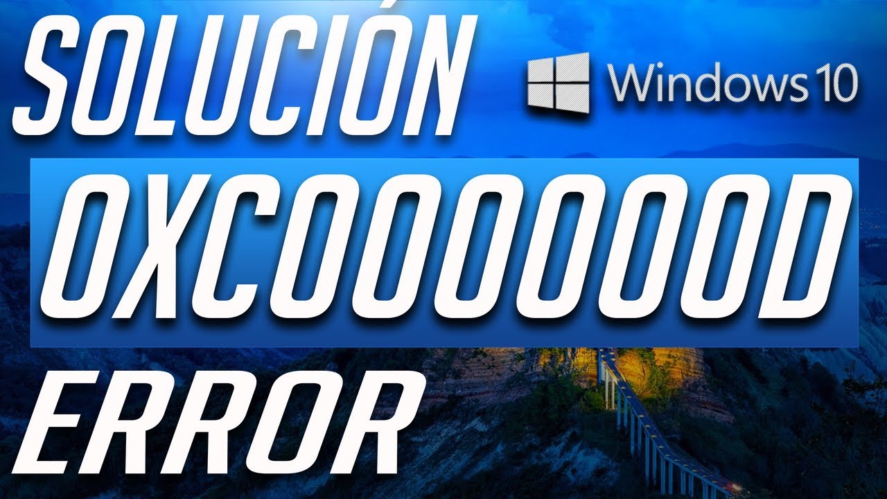 Como Reparar Error Code 0xc000000d en Windows 10