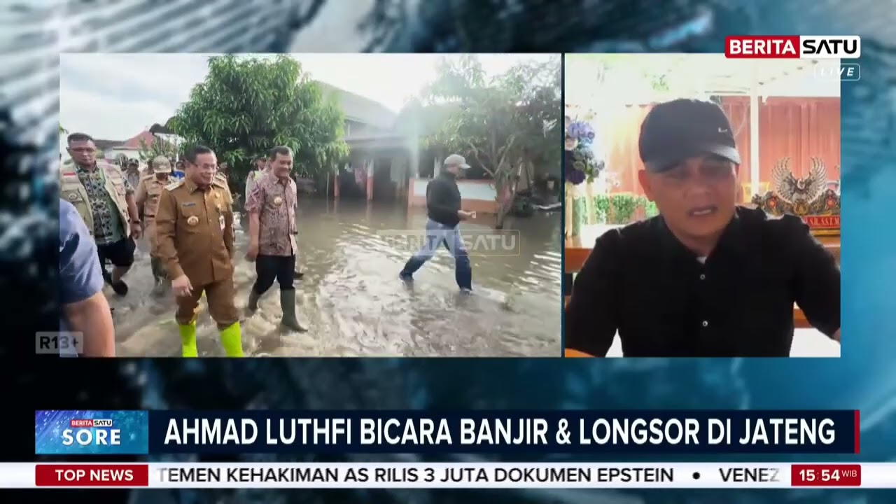 Gubernur Ahmad Luthfi Bicara Banjir & Longsor di Wilayah Jateng #Beritasatu