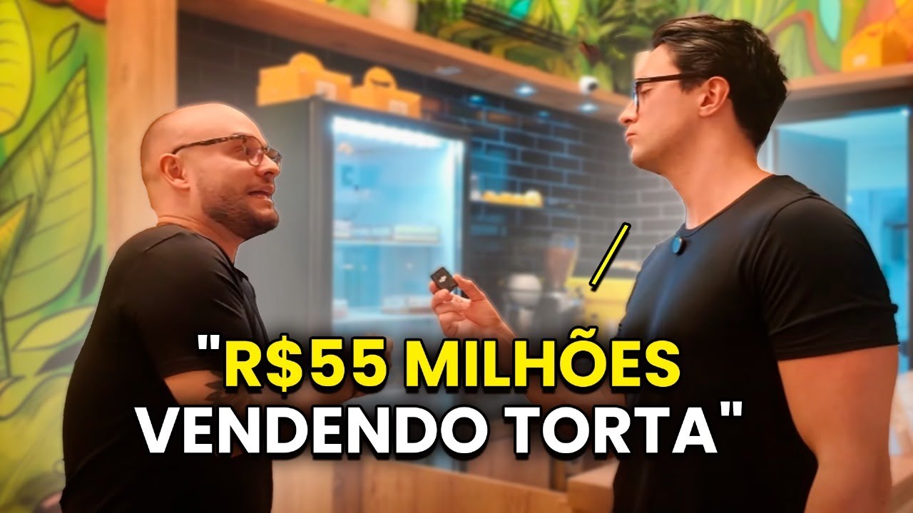 Ele Fez R$ 55 Milhões Vendendo Torta | História da Nanica