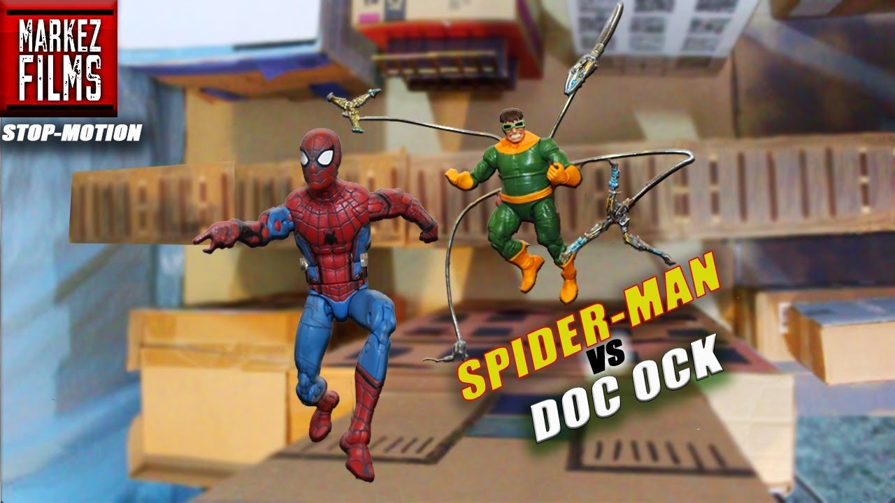 El Hombre Araña vs Doctor Octopus STOP-MOTION (ESPAÑOL)