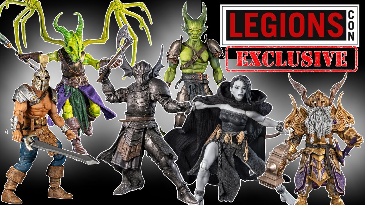 Эксклюзивные материалы Mythic Legions от Trevor Williams