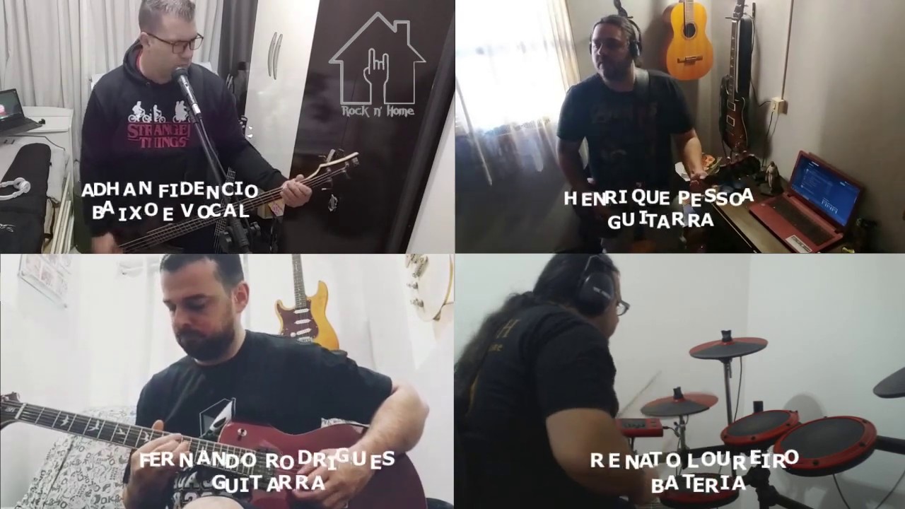 Rock n' Home - Metallica - Whiskey in the Jar (Split-Screen Cover)