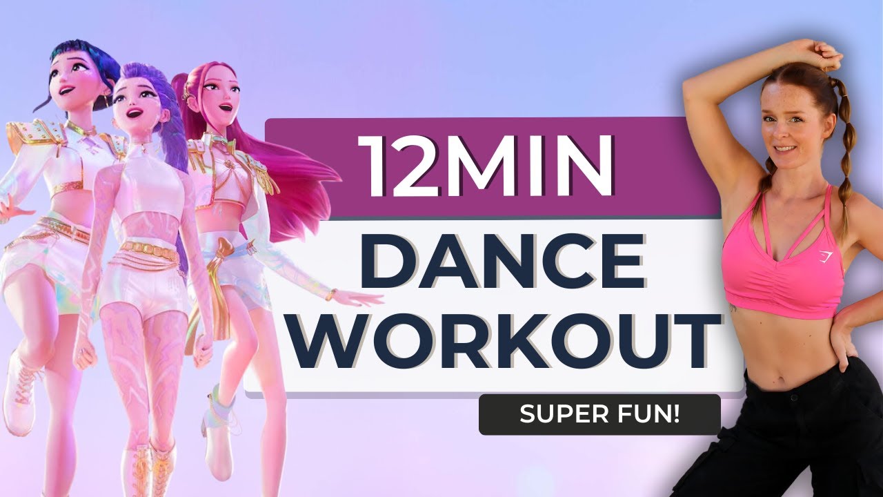 12 MIN KPOP DEMON HUNTERS WORKOUT | Dance Cardio | Sweaty & Fun