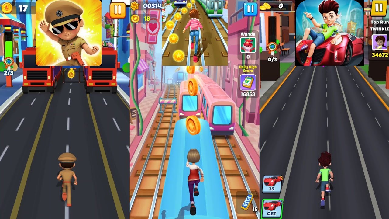 Little Singham 🆚 Subway Princess Runner 🆚 Kicko & Super Speedo Новое обновление
