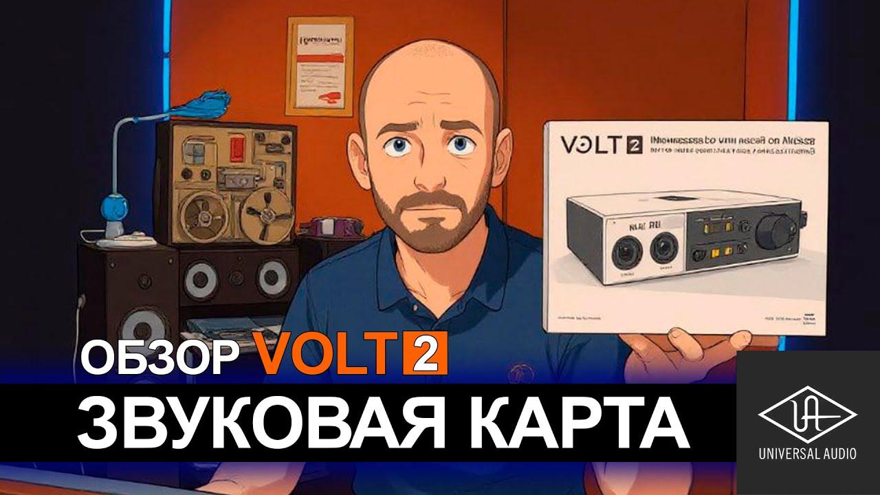 VOLT 2 Обзор ЗВУКОВОЙ КАРТЫ и ПЛАГИНОВ от Universal Audio