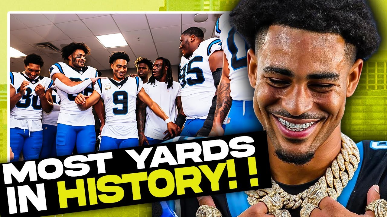 Bryce Young breaks the Panthers single game passing record in Falcons sweep!