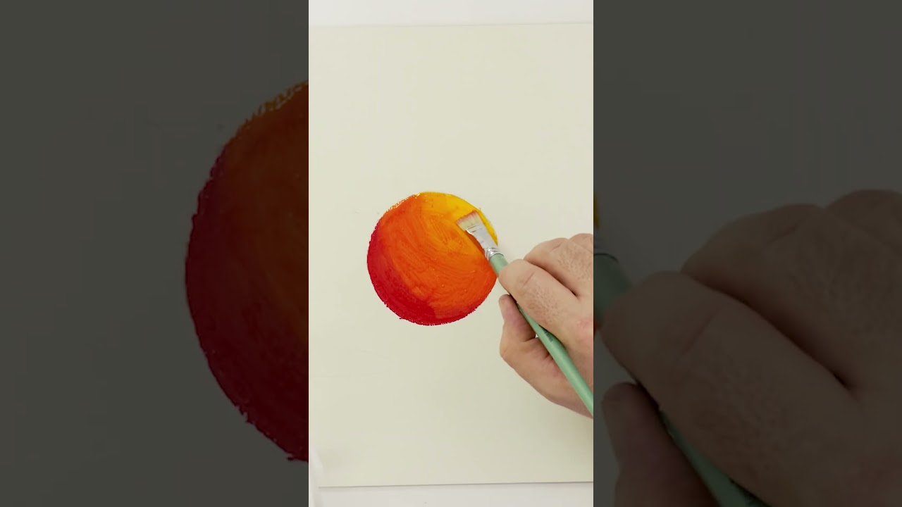 How to use oil pastels 🎨 Full video is on our channel #oilpastel #oilpasteldrawing