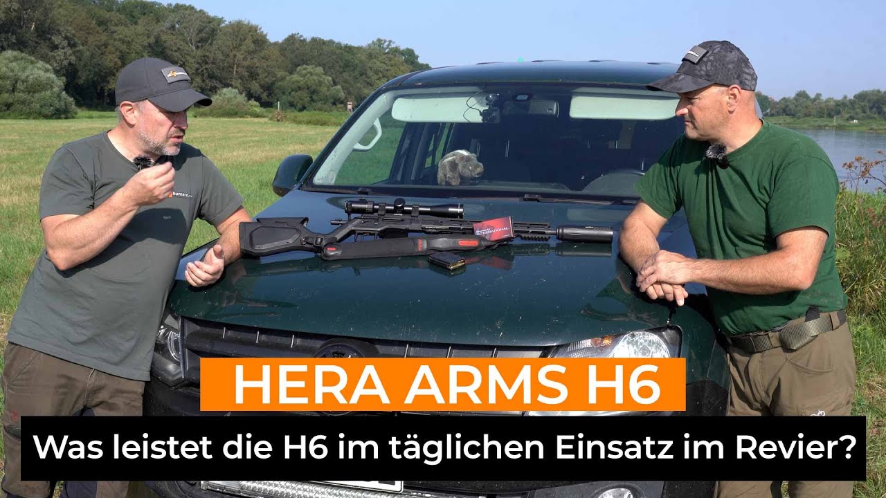 Langzeit-Test all4hunters.com mit der Hera H6 im Kaliber .223 und Zielfernrohr DDoptics 2,5-16x42