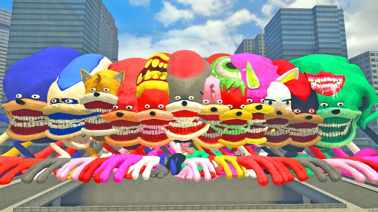 SONIC LEGENDS FACE OFF – Who Is the Strongest? in Garry's Mod!