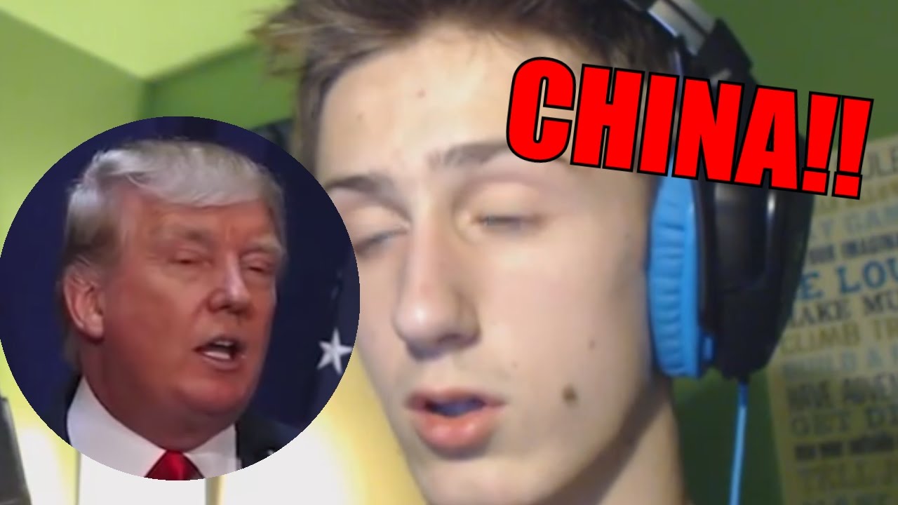The wubstep brony reacts to The Moon Rises but everytime he blinks Donald Trump says China