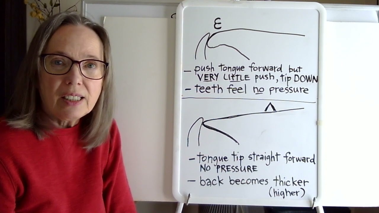 ε and ʌ TONGUE POSITIONS