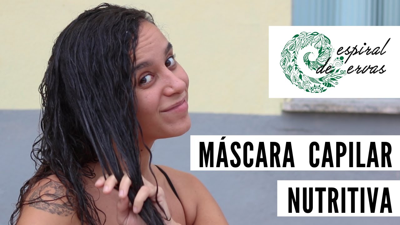 Máscara capilar nutritiva natural