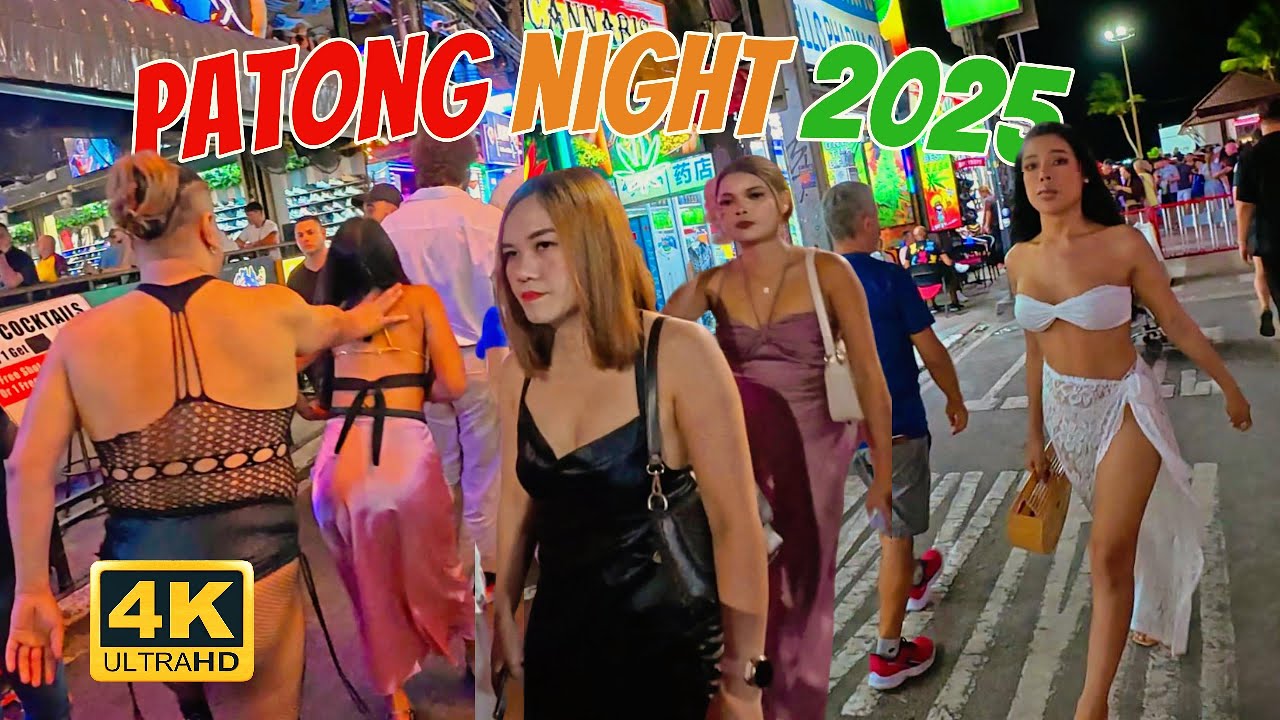 Non Stop Party on Bangla Road 2025 🎶  Phuket's Wildest Nightlife in 4K