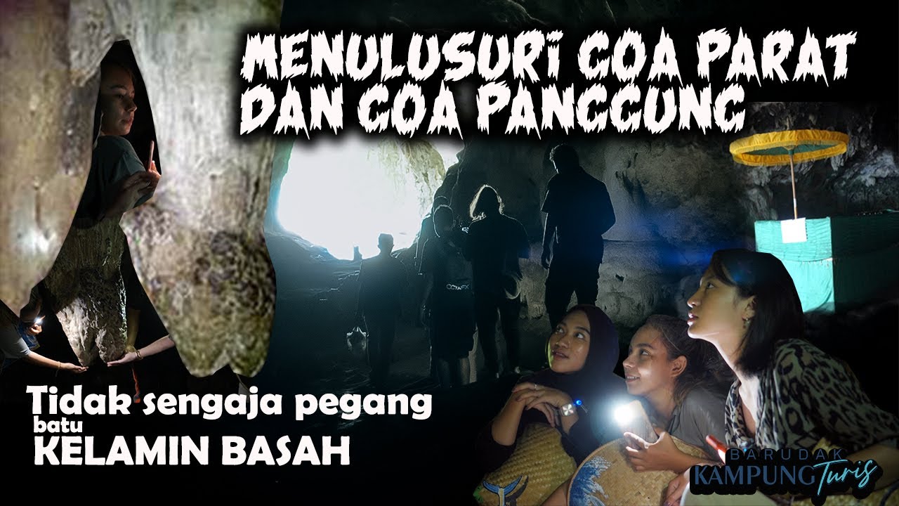 WISATA GOA DI CAGAR ALAM PANGANDARAN, Ada Batu KELAMIN !!! (Goa Panggung & Goa Parat) Part 1