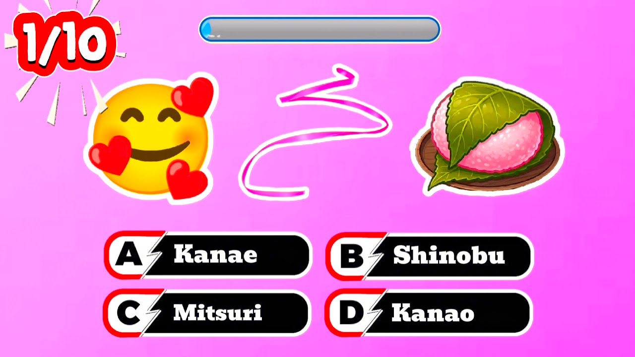 Guess the Demon slayer Characters by Emoji? Easy → Hard