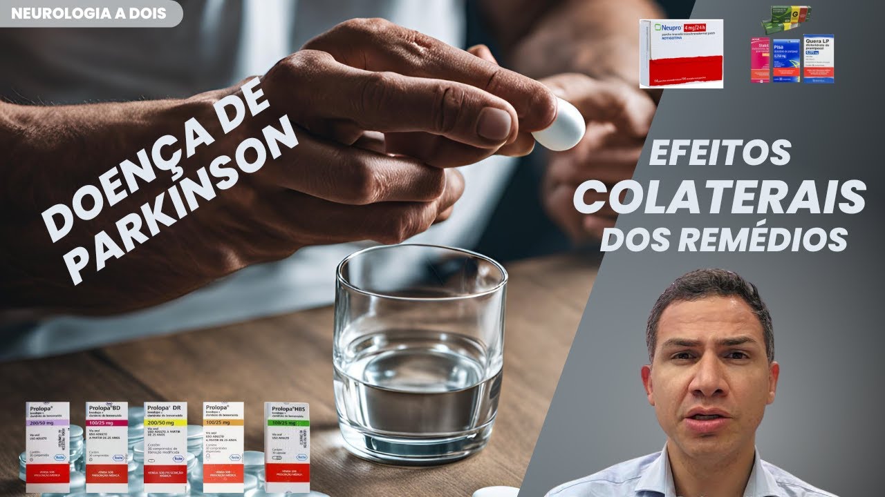 💊Estes são colaterais das principais medicações para Parkinson!🧠