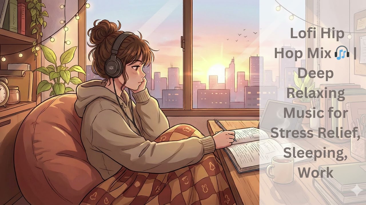 [Study & Focus] 2-Hour Lofi Hip Hop Mix 🎧 | Deep Relaxing Music for Stress Relief, Sleeping, Work