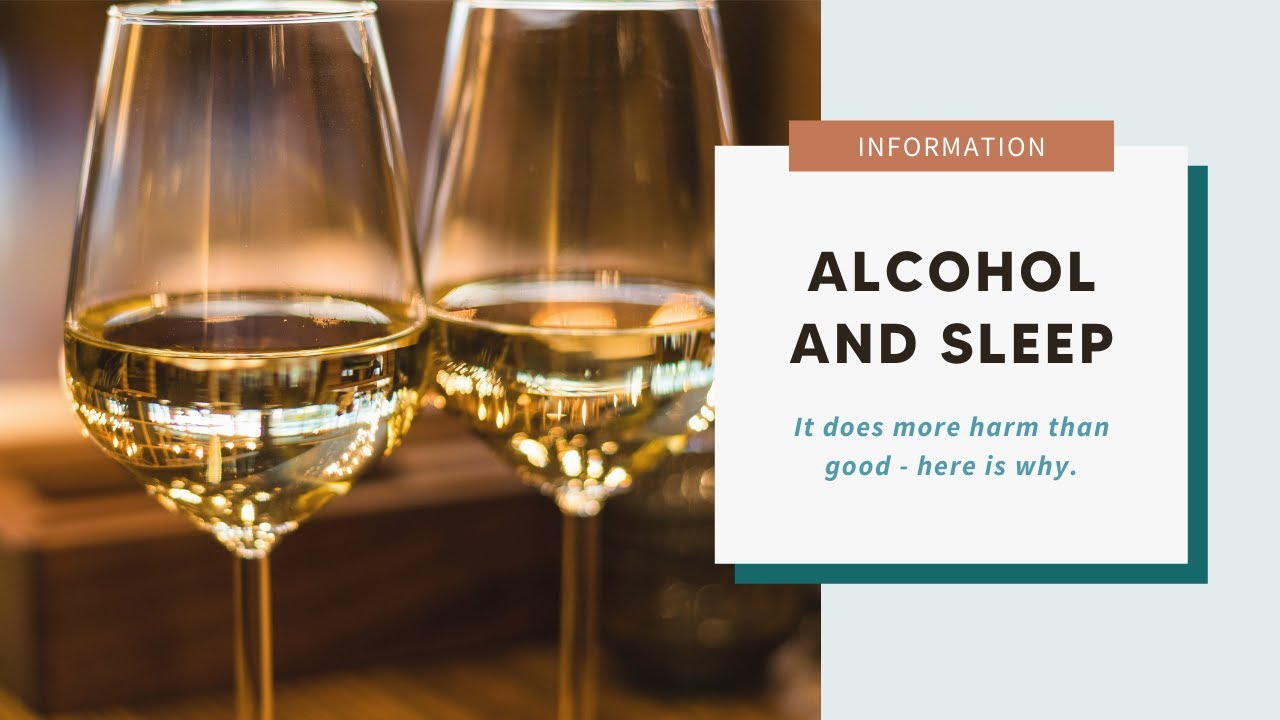 Drinking to sleep better? | Alcohol and Sleep Don't Mix Well