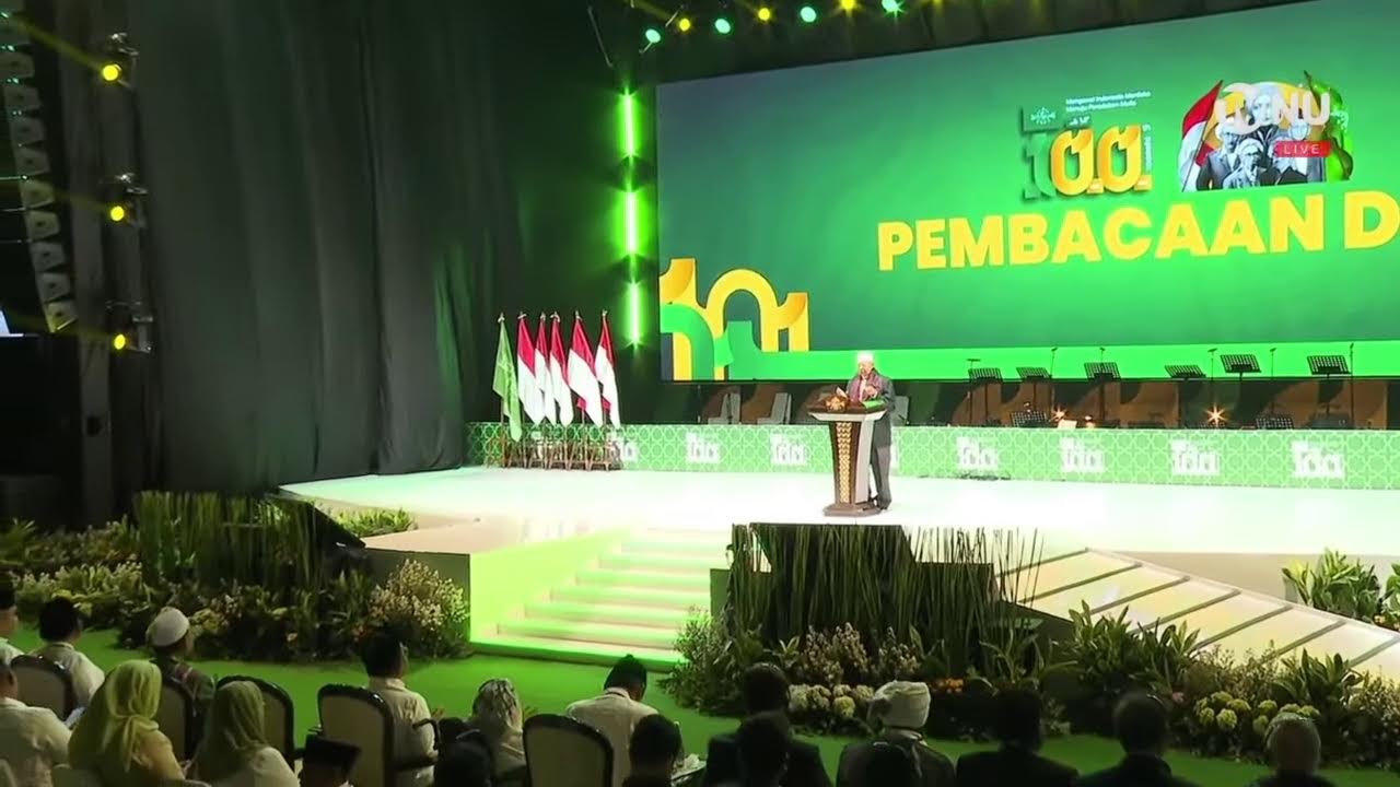 🔴 (LIVE) Harlah 100 Tahun Masehi NU | Mengawal Indonesia Merdeka Menuju Peradaban Mulia