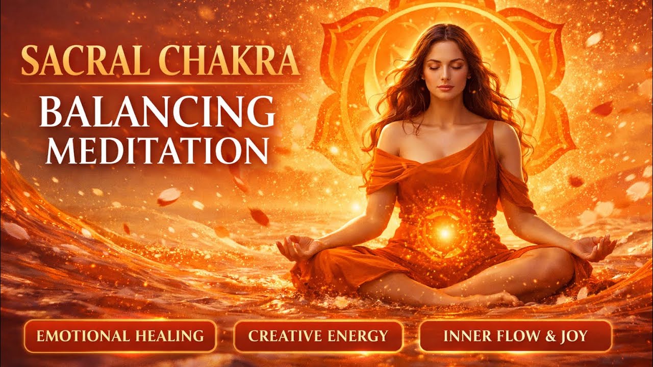 Intensive Sacral Chakra Healing Meditation | Emotional Release & Joy