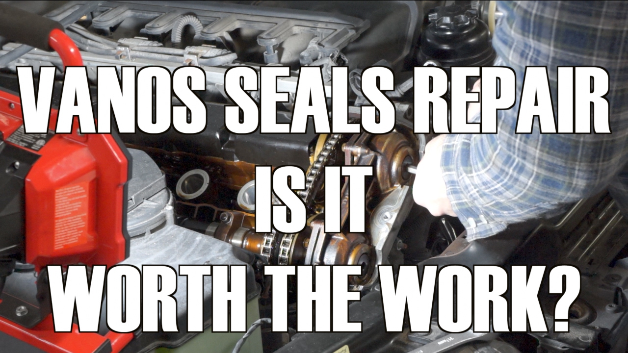 E46  Double Vanos Seals DIY and Impressions