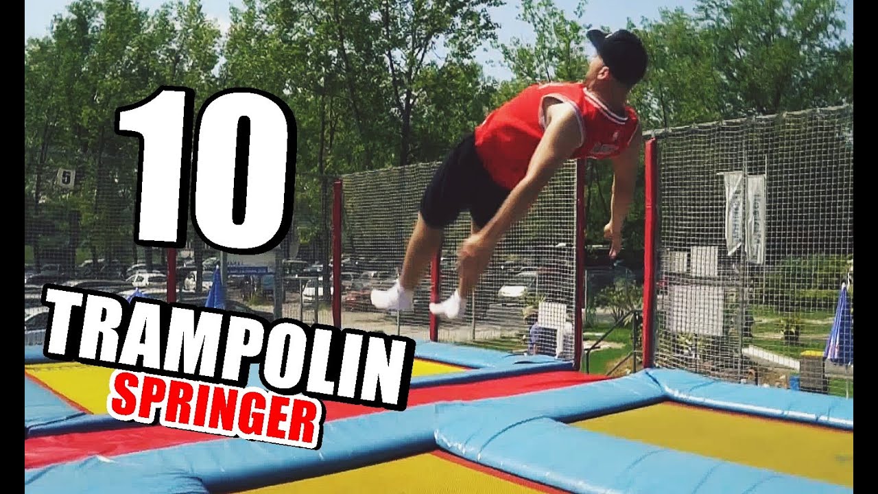 10 ARTEN VON TRAMPOLINSPRINGERN | Ksfreak & Krappi