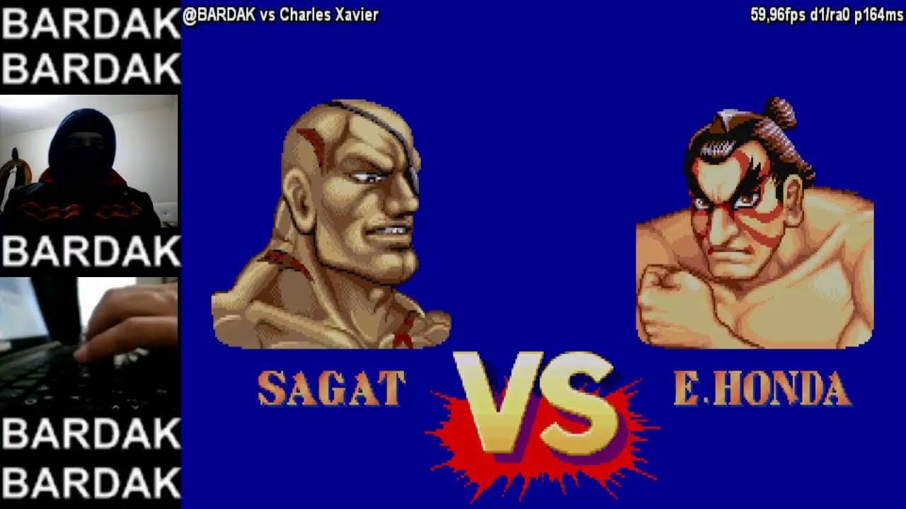 @BARDAK sf2ce (Now Youtube Live Stream) Fightcade 2 Live match 23.11.2022=22:45