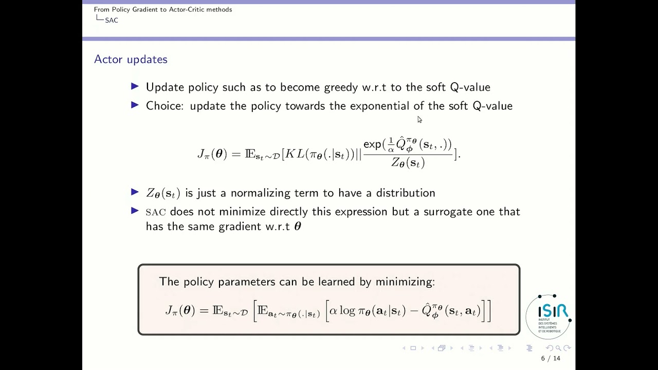 SAC and TQC (RLVS 2021 version)