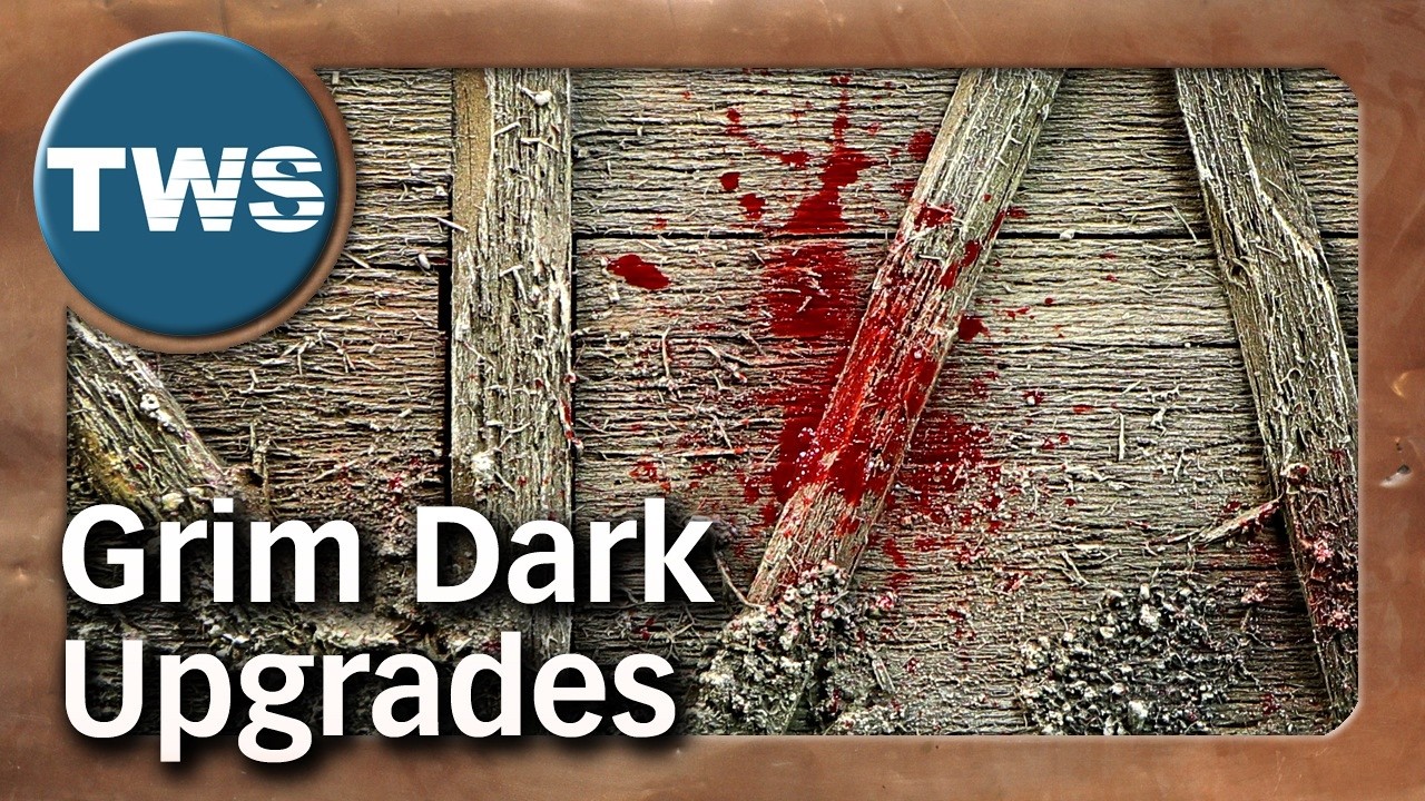 Tutorial: 5 Upgrades für Grim Dark-Gelände & -Spielplatten (Trench Crusade, 40k, Tabletop, TWS)