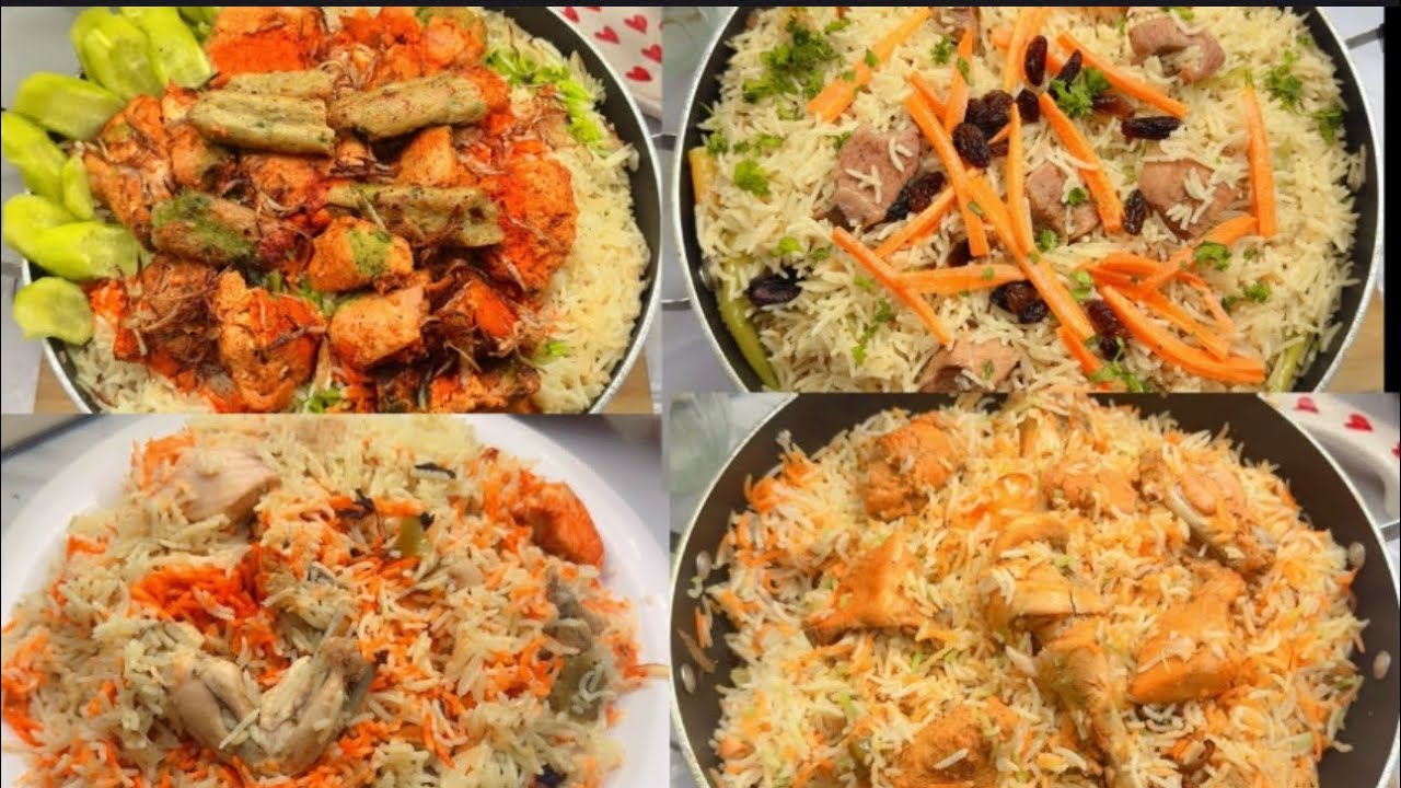 Ramadan Mai banaye 4 different type of biryani || रमज़ान special बिरयानी रेसिपीज 