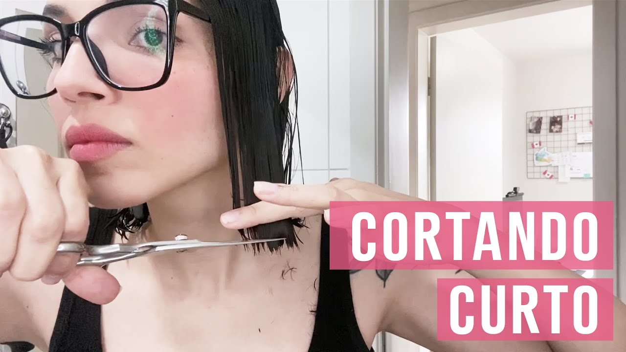 CORTANDO CURTO SOZINHA (DEPOIS DE 3 MESES)