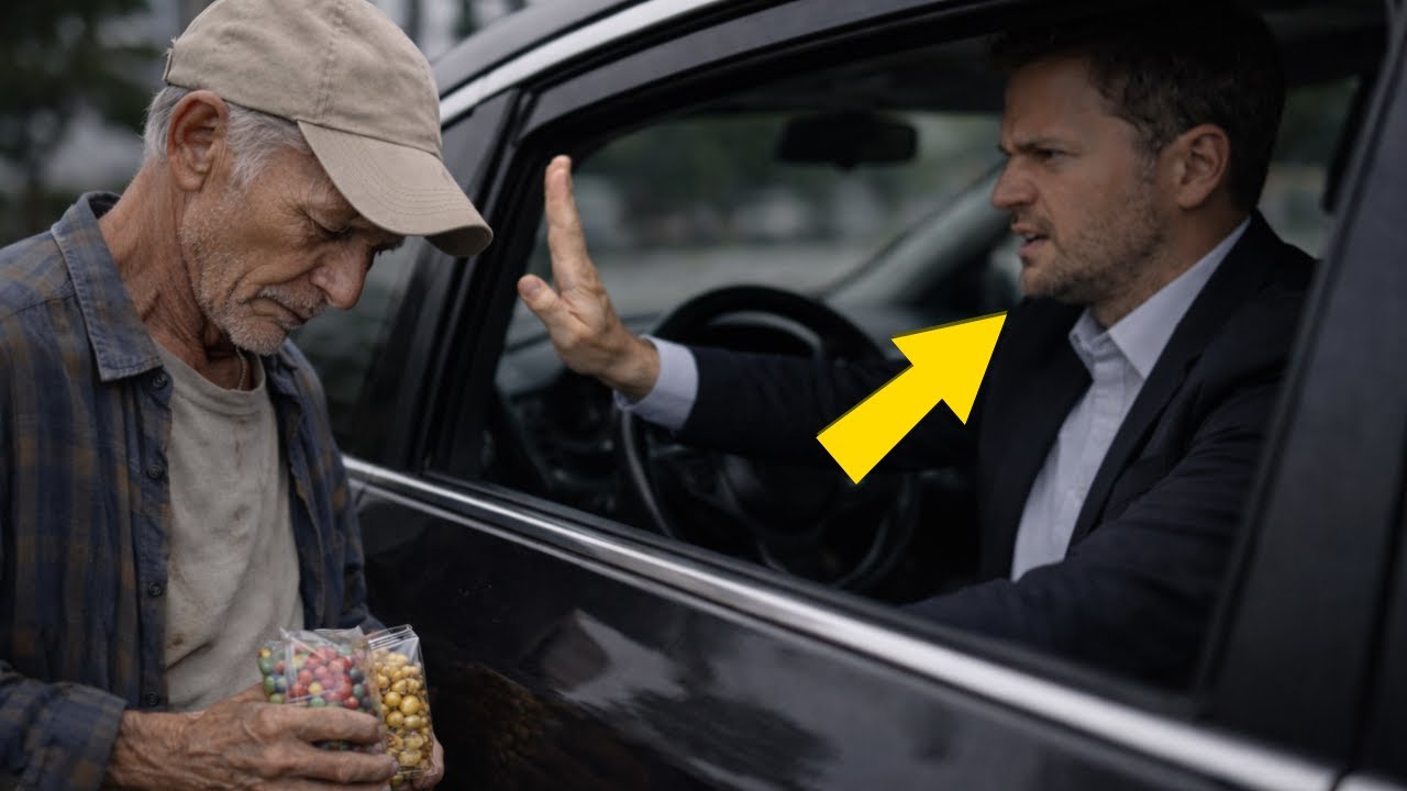 ELE ESTENDEU A MÃO… E O FILHO FECHOU O VIDRO NA CARA DELE