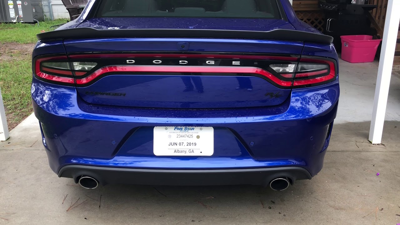 2019 Dodge Charger RT stock start up